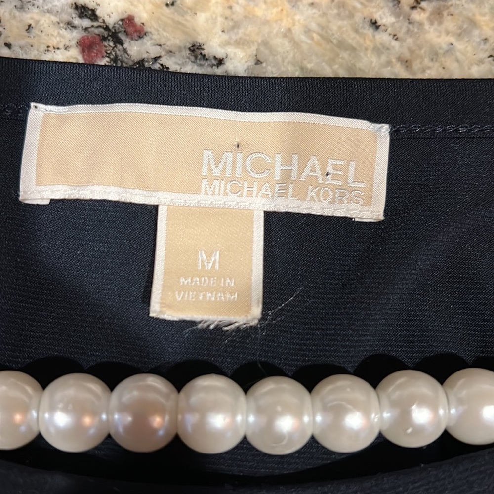 Michael Kors Long Sleeve Embellished Top - Picture 8 of 8